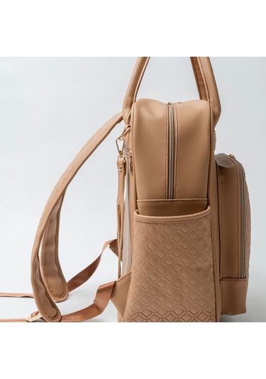 M&y Mia Anne Bebek Bakım Sırt Çantası 7350 Taba Taba