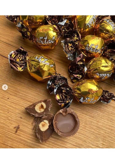 Şölen Vital Bütün Fındıklı Sütlü Çikolata 1 KG