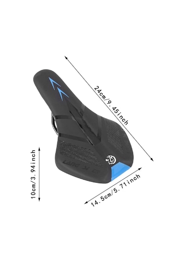 Suntek Çocuk Bisiklet Sele Evrensel Kaymaz Koltuk Minderi Mavi