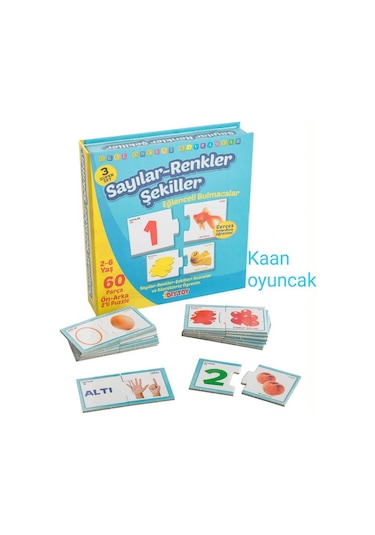 Sayılar - Renkler - Şekiller