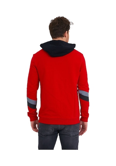 Adams Existence Baskılı Kapüşonlu Erkek Sweatshirt