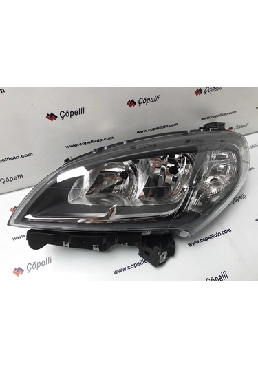 Fiat Doblo Ön Far Sıyah Elektrikli Motorlu Sol 2015- Oem No: 52109261