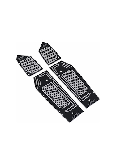 GP Kompozit Honda ADV 350 2023-2025 Uyumlu Basamak Alüminyum Siyah