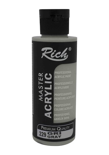 Rich Master Akrilik Boya 120 Cc Gri 0000 Naturel