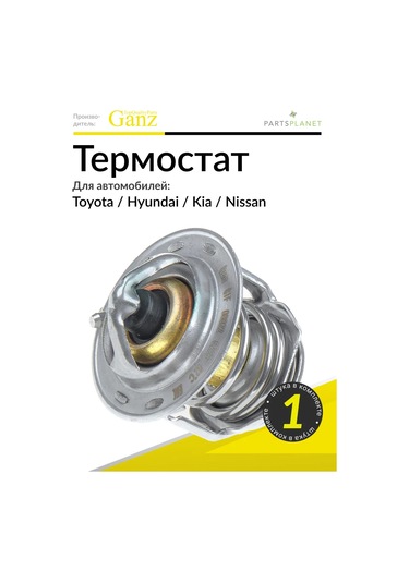 Ganz Toyota Rav4, Nissan Almera, Hyundai Getz İçin Termostat 179296357
