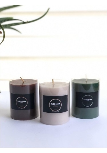 Tabsecret Candle Aromalı 3'Lü Mum Seti (408217560)