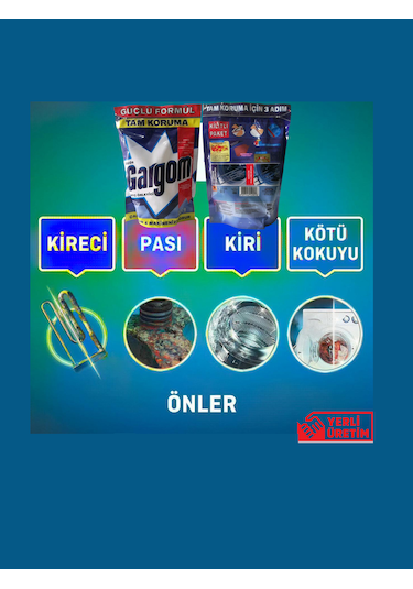 Gargom Kireç Önleyici 2 x 500 G