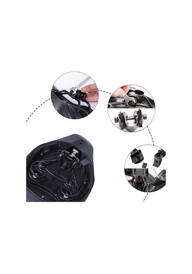 Homyl Elektrikli Bisikletler Dağ Bisikletleri Için Bisiklet Siyah