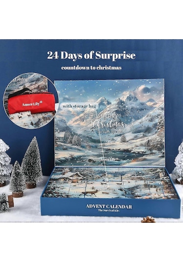Survival Kit Advent Calendar For Men - Survival Tools Advent Calendar For Adult