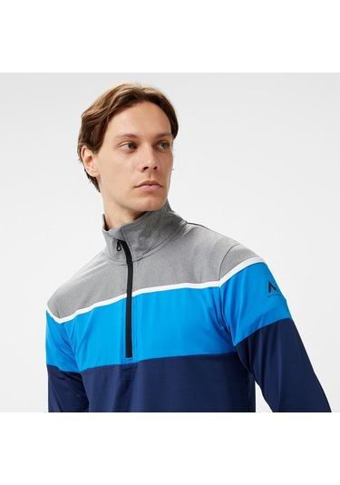 Mc Kinley Diego Iı Half Zipped Erkek Lacivert Üst 429260 Lacivert