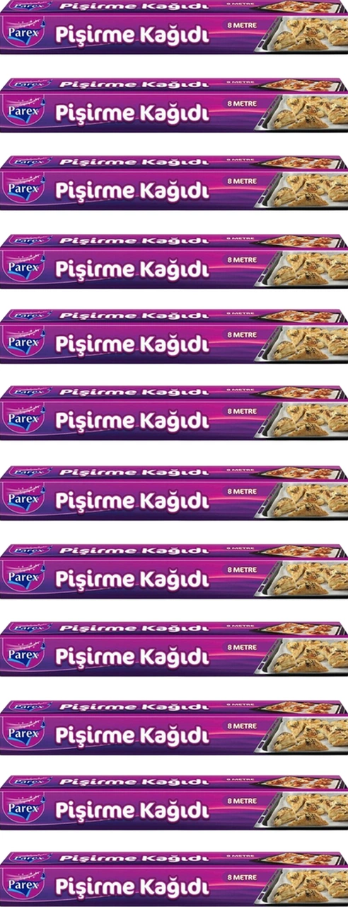 Pişirme Kağidi 8 Mt Onikili Paket