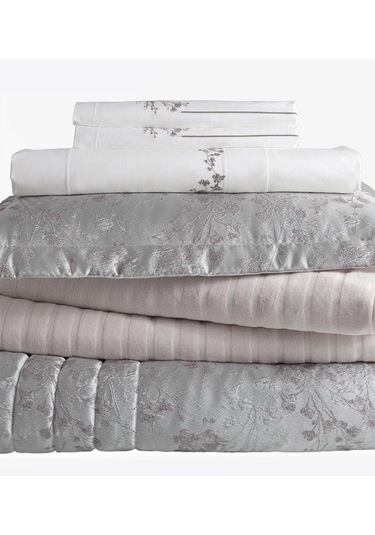 Elart Sakura Çeyiz Paketi 10 Parça Ekru