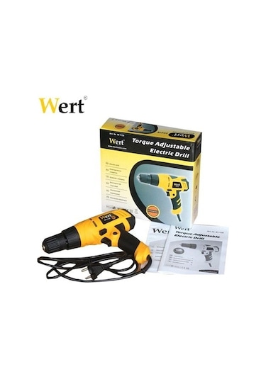 WERT 1130 Tork Ayarlı Vidalama Matkap