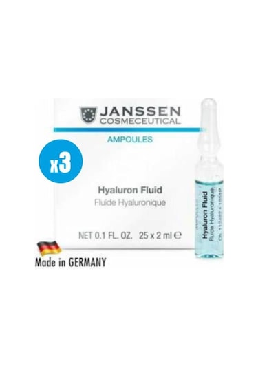Janssen Cosmetıc Hyaluron Fluıd Demandıng Skin 3 x 2 ML