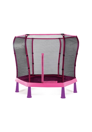 Plum File Korumalı Trambolin - 7 Ft - Pembe Çok Renkli