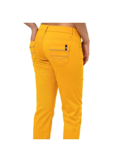 Cipo & Baxx Wd256b Slim Fit Normal Bel Bilek Boy Kadın Pantolon 001