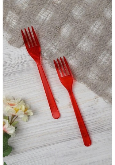 Kilena Tek Kullanımlık Plastik Çatal 151591427 100 adet