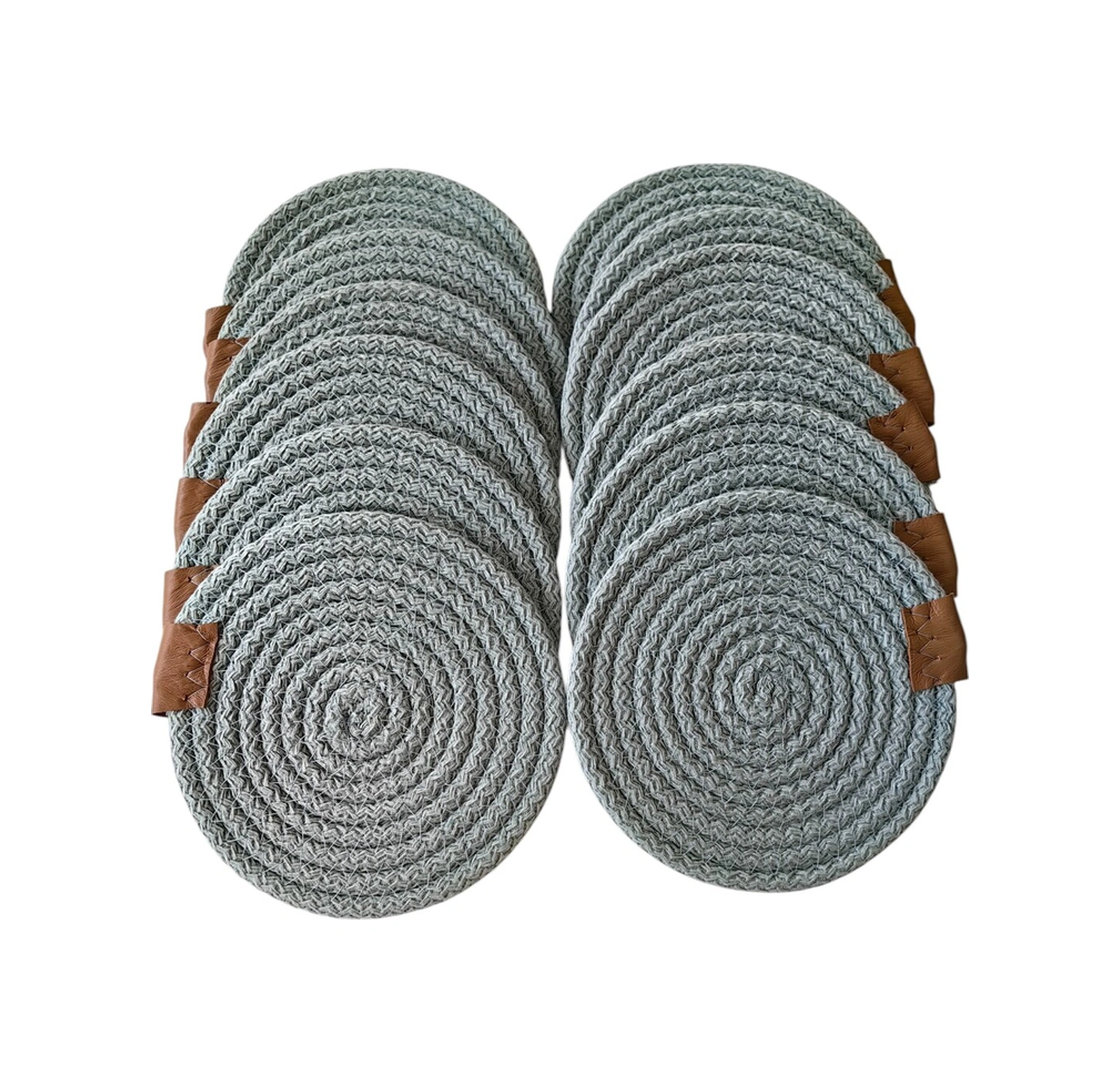 Jüt Bardak Kupa Altlığı Mint 13cm 12li Mint