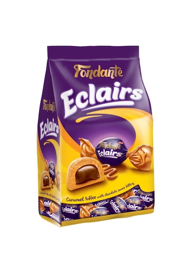 Fondante Eclairs Caramel Toffee 1000 Gr. 1 Poşet
