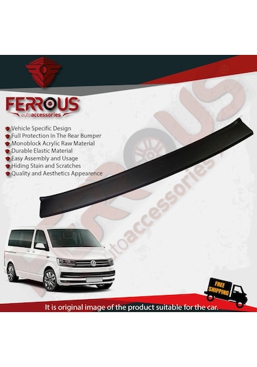 Volkswagen Transporter T6 Arka Tampon Üstü Koruyucu N11.12271