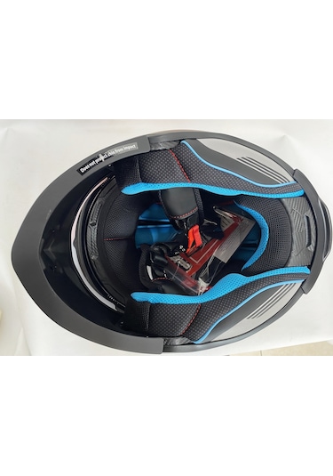 Şefaf ve Siyah Cam + Mt Streetfighter Sv Totem B15 Modüler Motosiklet Kaskı