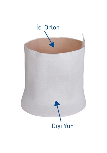 Thermocomfort Yün Korse Beyaz / White Size:3