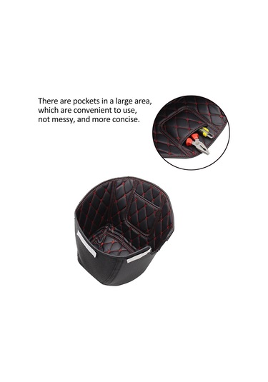 Vkemall Honda Nc750x Nc750s 2015-2021 İçin Deri Yakıt Deposu Saklama Matı - Kırmızı