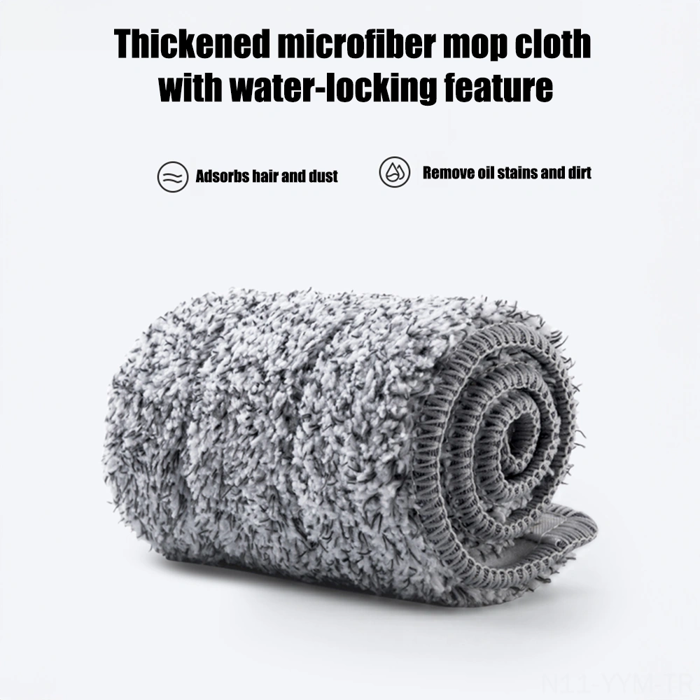 Geeksen Ev Çinili Zeminler İçin Otomatik Sıvı Çıkaran, Kuru/ıslak Kullanıma Uygun, 2 Mop Bezi 1'ü Yüklü İle Pratik Mop