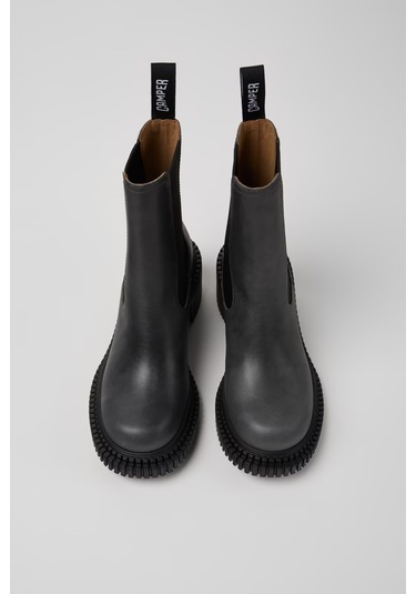 Camper Pix London Deri Kadın Bot K400803-003 Gri