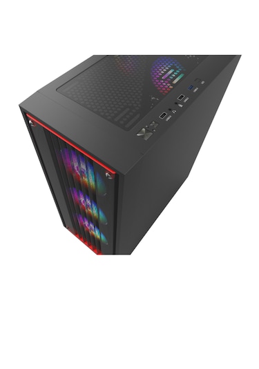 Vento Vg22a 650w Tempered Glass Usb 3.0 Mesh Rainbow Atx Mid Towe