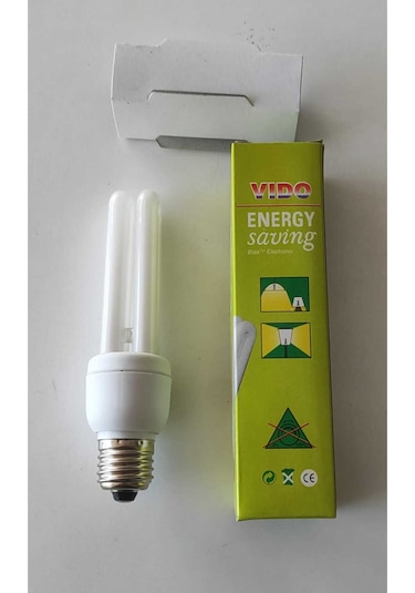 13w Enerji Tasarruflu Ampul - E27 Duy Sarı Işık