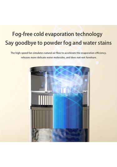 Motion003 1 Bilgisayar 2si 1 Arada Hepa Hava Temizleyici Nemlendirici Usb Otomatik Kapanma Sessiz Buyuk Kapasiteli Ev Ofis Icin