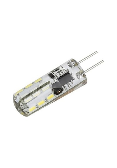 2 W - 220 V Ledli Kapsül Ampul G4 Duylu İğne Bacaklı Led Ampul Gün Işığı 1 Adet
