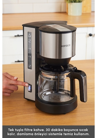 Karaca Freshbrew Inox Filtre Kahve Makinesi