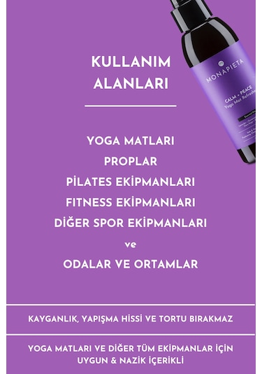 Monapieta Yoga Matı Temizleme Spreyi 125 ML