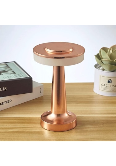 Taşınabilir Şarjlı Masa Lambası Dimmerli Dekoratif Oslo Abajur