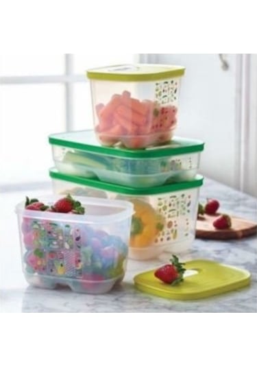 Tupperware Sera Set - 4 Parça Çok Renkli