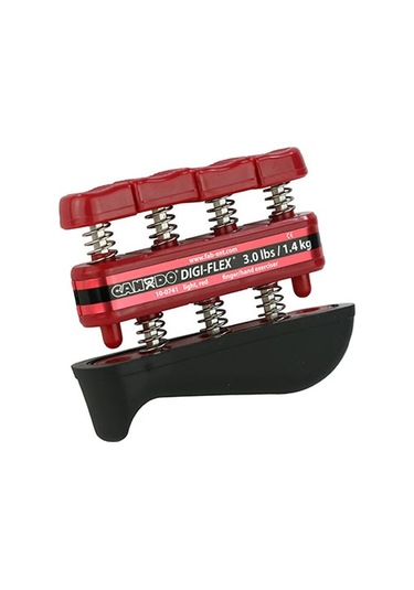Cando Digi-flex El Egzersiz Aleti - 5'li Set Sarı, Kırmızı, Yeşi