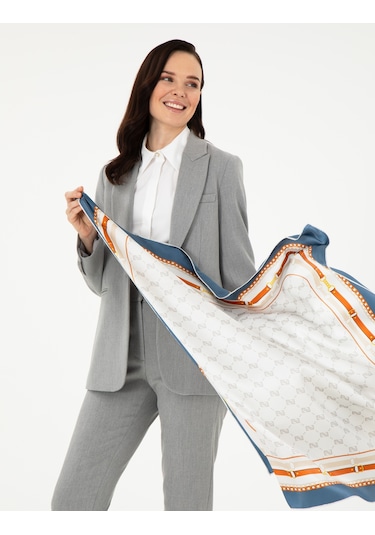 Pierre Cardin Kadın İndigo Eşarp 50307816-vr028 İndigo