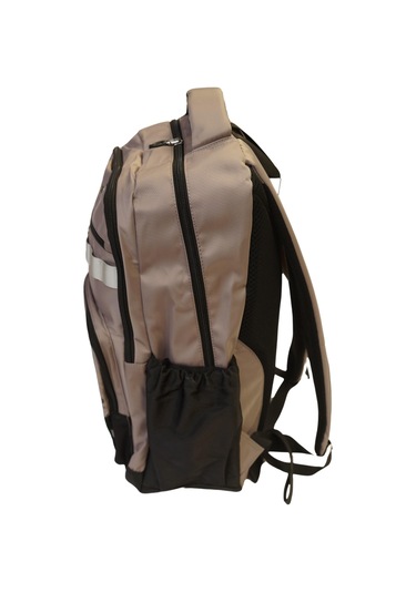 Ççs London 3 Gözlü Sırt Çantası Okul Çantası Spor Çanta Günlük Çanta 51680 Açık Kahve Desenli