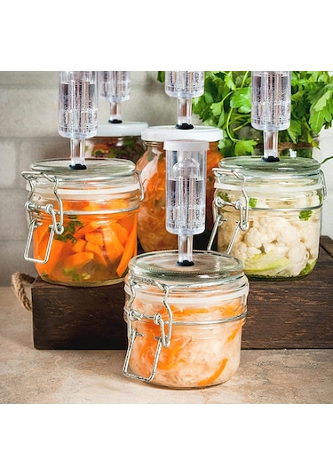 Fermantasyon İçin Srıwen Hava Kilitleri, Silikon Grommetli Fermantasyon Hava Kilidi, Muhafaza, Bira Yapımı,, Lahana Turşusu İçin