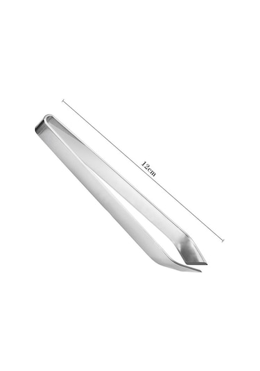 Paslanmaz Çelik Balık Kılçığı Cımbız Kerpeten Klip Çektirme Sökücü Maşa Balık Kılçığı Yolma Kelepçesi Mutfak Alet Araçları Gümüş