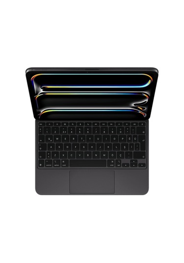 İpad Pro M4 MWR23TQ/A Uyumlu  11" İçin Magic Türkçe Q Klavye Siyah