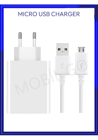 Huawei Mate 10 Lite /g6 / P6 /p7 / Honor 5x / Y6 Pro / Y5 2019 Uyumlu Şarj Aleti Micro Usb 0