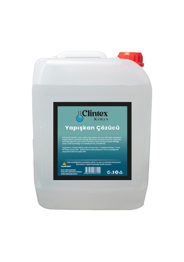 Clintex Kimya Yapışkan İzi Çözücü Sökücü 5 L