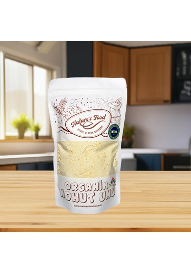 Organik Nohut Unu 500gr Pestisit Analizli Organik Sertifikalı