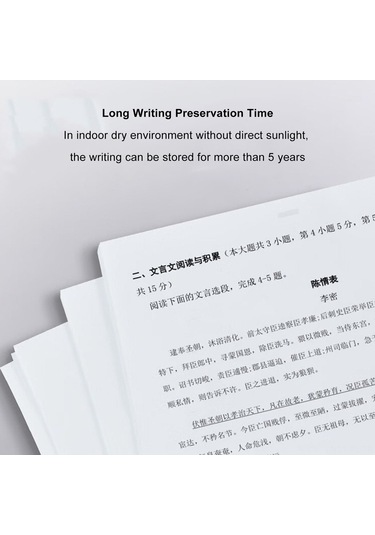 Lemestar A4 Termal Kağıt 8.3x11.7 İnç 26.2ft Uzunluk Parlak Yüzey Kesin Yazıcı Kağıdı Yedekleme Ve Çeşitli Baskı Görevleri İçin