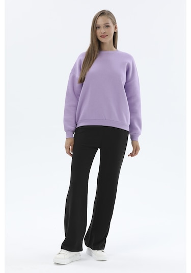 First Company Kadın Sweatshirt 2424BS130836 - Lila