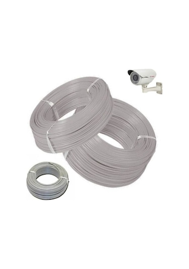 Fury Cctv Kablo Güvenlik Kamera Kablosu 2+1 0.5mm 100m Metre