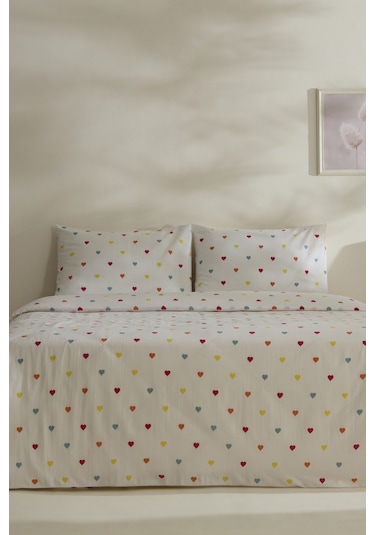 Karacahome Sarah Anderson Amour Çift Kişilik Nevresim Takımı Multicolour